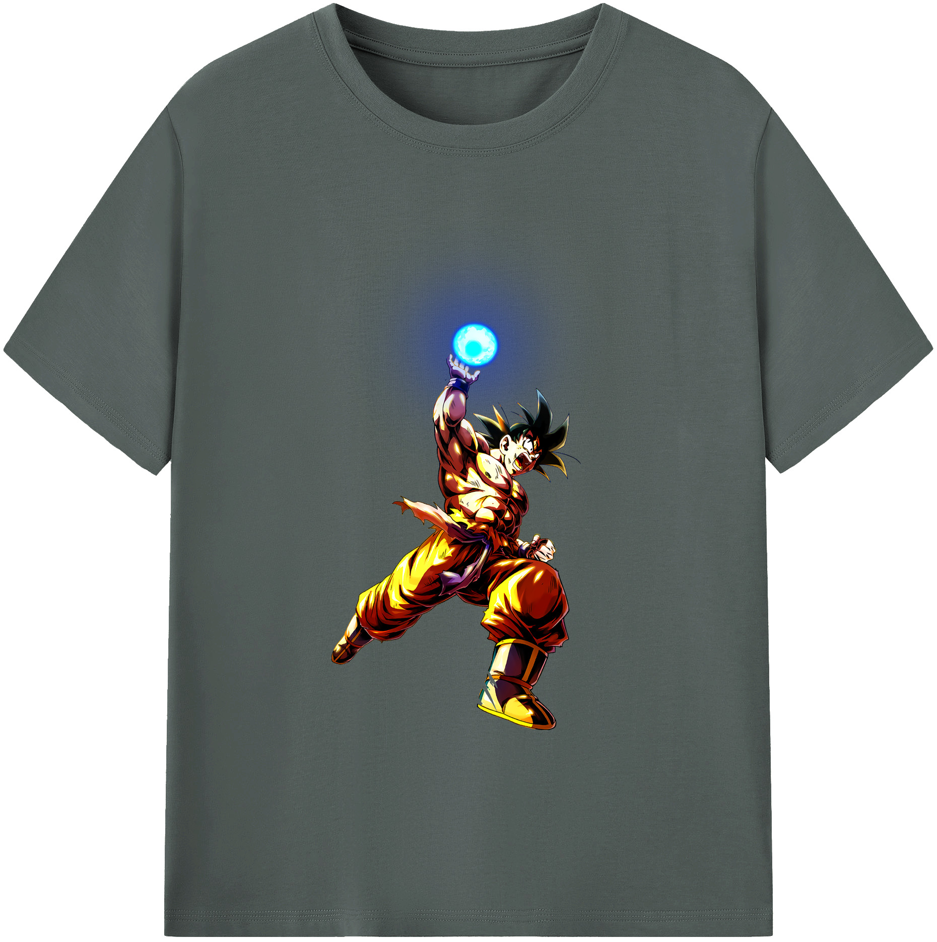（画像用） ドラゴンボール 孫悟空（そん ごくう）Son Goku カカロット DRAGON BALL Kakarotto 綿100％ メンズ半袖Tシャツ｜肌触りやわらか＆通気性